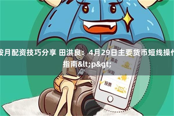 按月配资技巧分享 田洪良：4月29日主要货币短线操作指南<p>