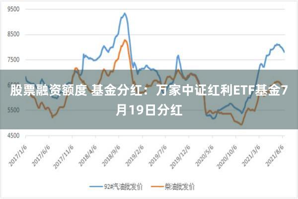 股票融资额度 基金分红：万家中证红利ETF基金7月19日分红