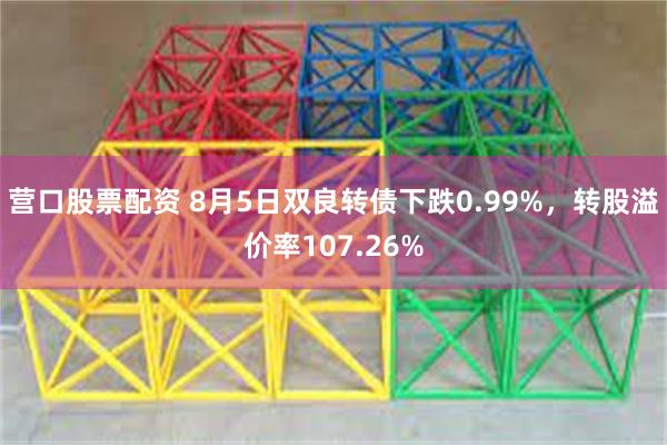 营口股票配资 8月5日双良转债下跌0.99%，转股溢价率107.26%