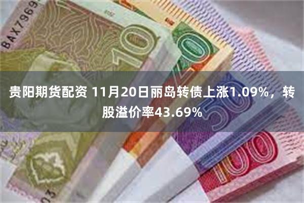 贵阳期货配资 11月20日丽岛转债上涨1.09%，转股溢价率43.69%