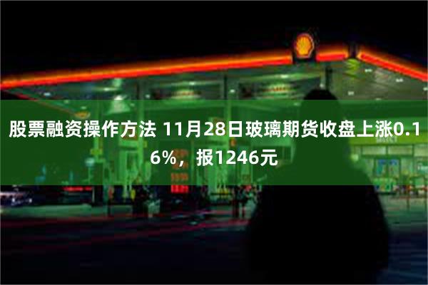 股票融资操作方法 11月28日玻璃期货收盘上涨0.16%，报1246元