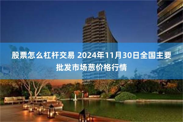 股票怎么杠杆交易 2024年11月30日全国主要批发市场葱价格行情